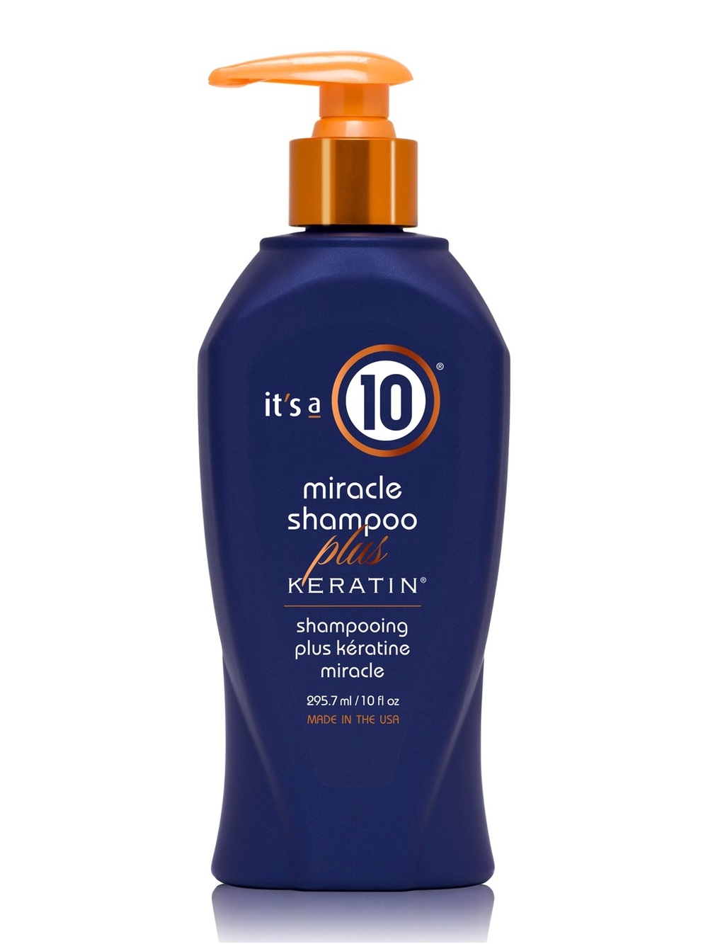 it’s a 10 Miracle Shampoo Plus Keratin 10oz